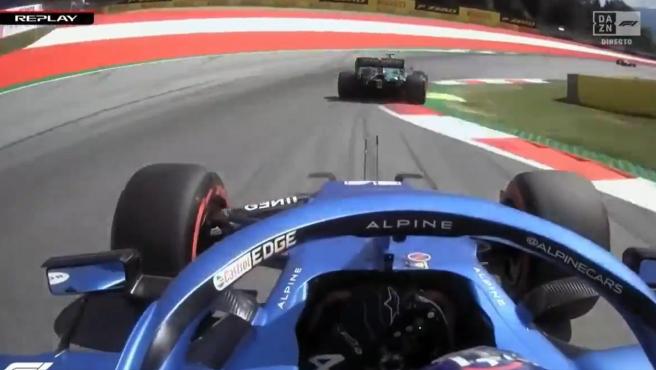 Fernando Alonso y Sebastian Vettel, en la clasificacion del GP de Austria